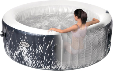 Preview: Intex Whirlpool PureSpa Glow Deluxe 4 Personen LED Multicolor